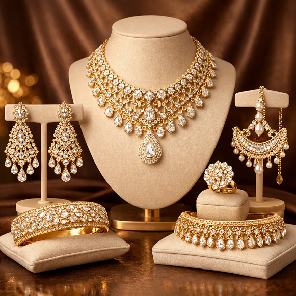 Gold Items Circle Collection